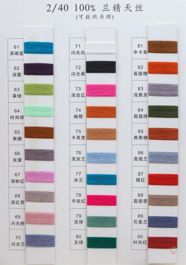 2/40 100%蘭精天絲