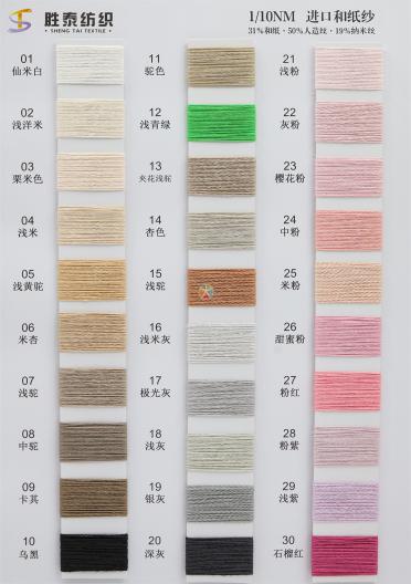 1/10NM進口和紙紗