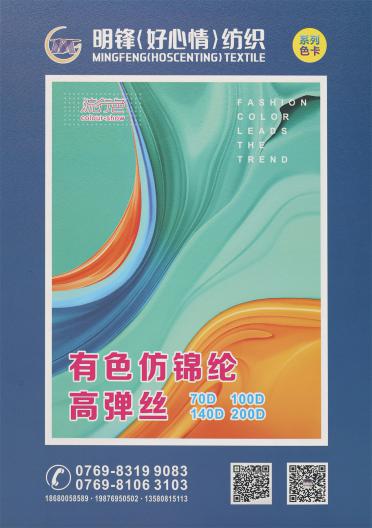70D 100D 140D 200D 有色仿錦綸高彈絲
