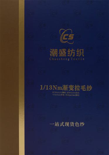 1/13Nm 漸變拉毛紗