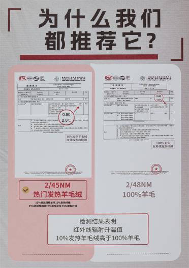 2/45NM 熱門發熱羊毛絨