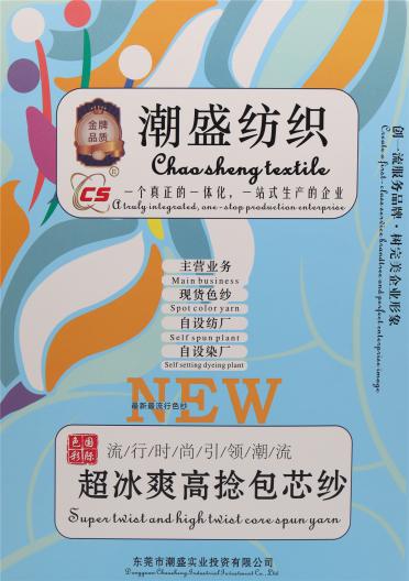 50S/2 超冰爽高捻包芯紗