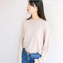 高領長袖針織衫毛衣